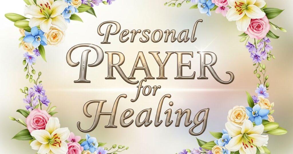 Personal Prayer for Healing
