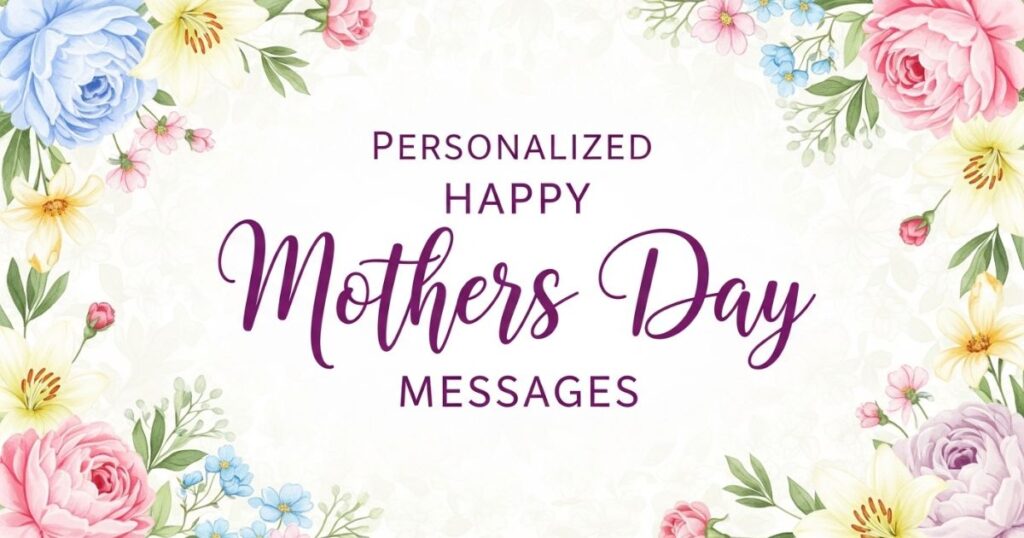 Personalized Happy Mothers Day Messages