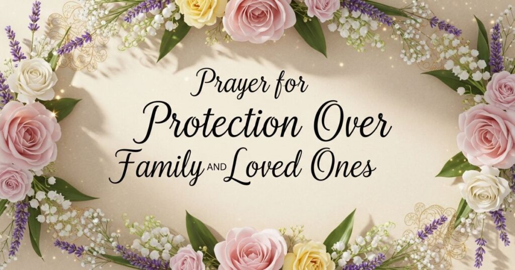Prayer for Protection Over Family and Loved Ones