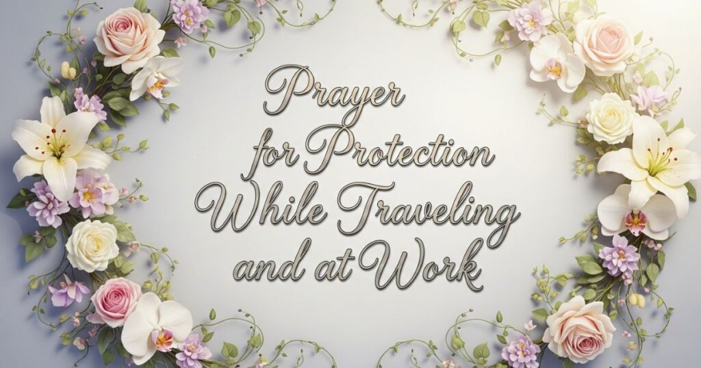 Prayer for Protection While Traveling and at Work