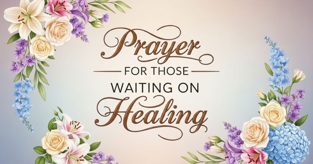 Prayer for Those Waiting on Healing