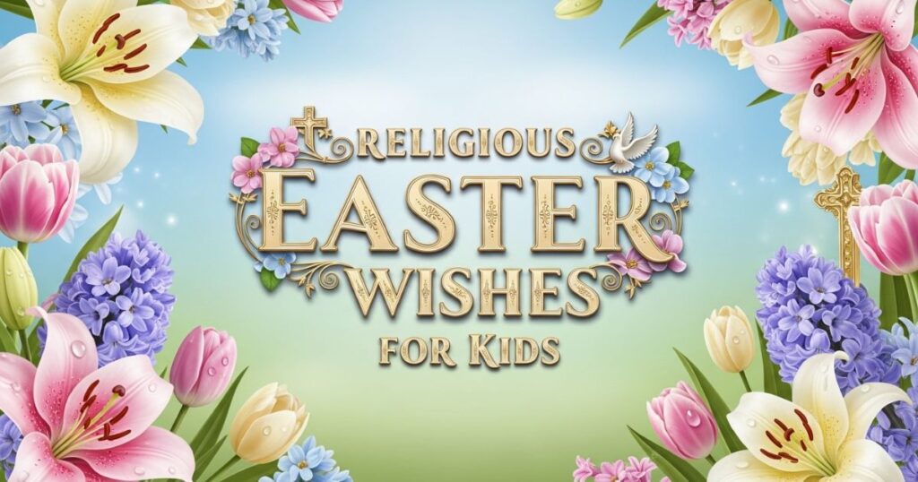 Religious Easter Wishes for Kids