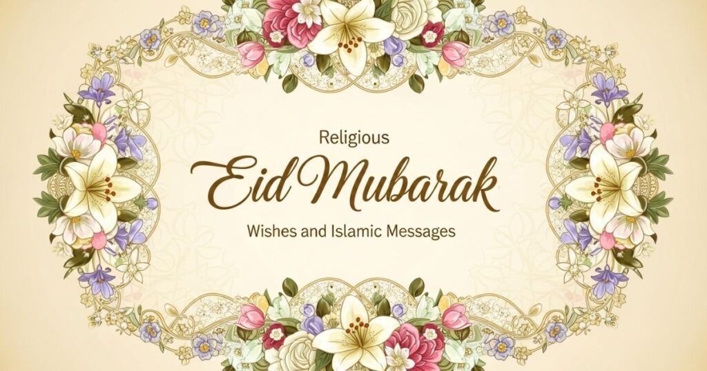 Religious Eid Mubarak Wishes and Islamic Messages
