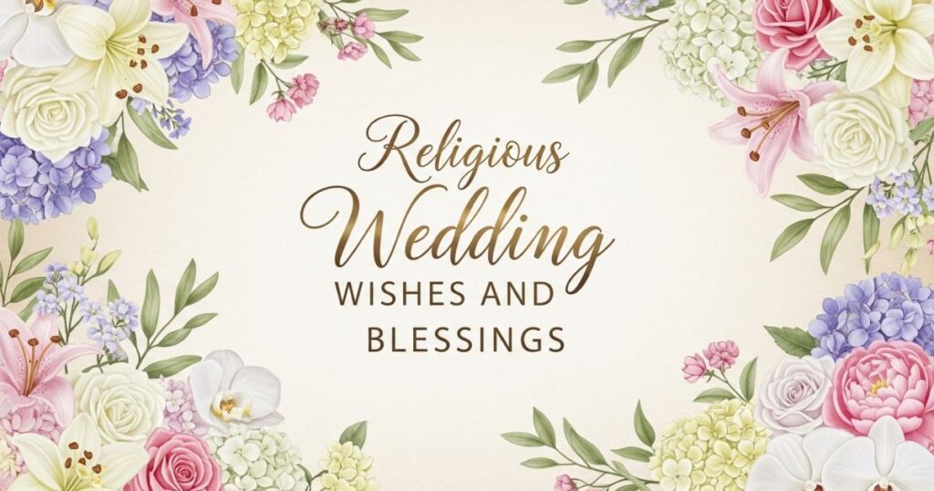 Religious Wedding Wishes and Blessings