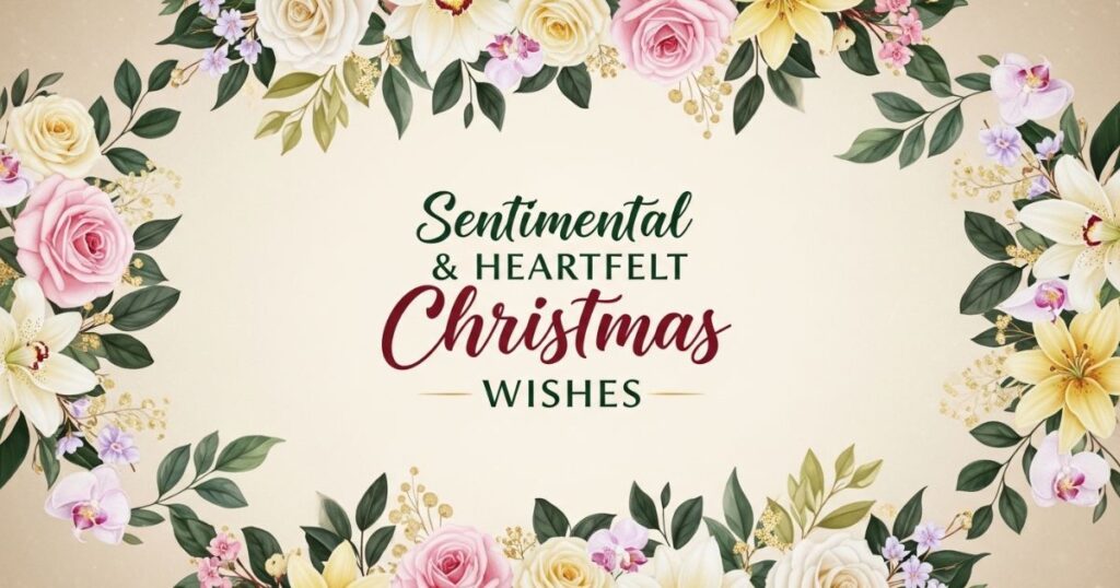 Sentimental & Heartfelt Christmas Wishes