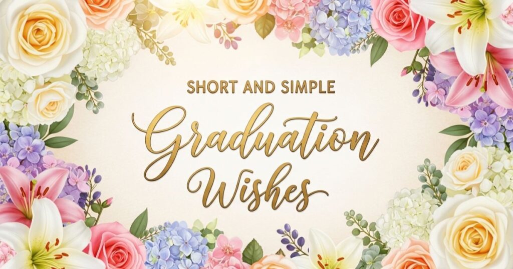 Short and Simple Graduation Wishes