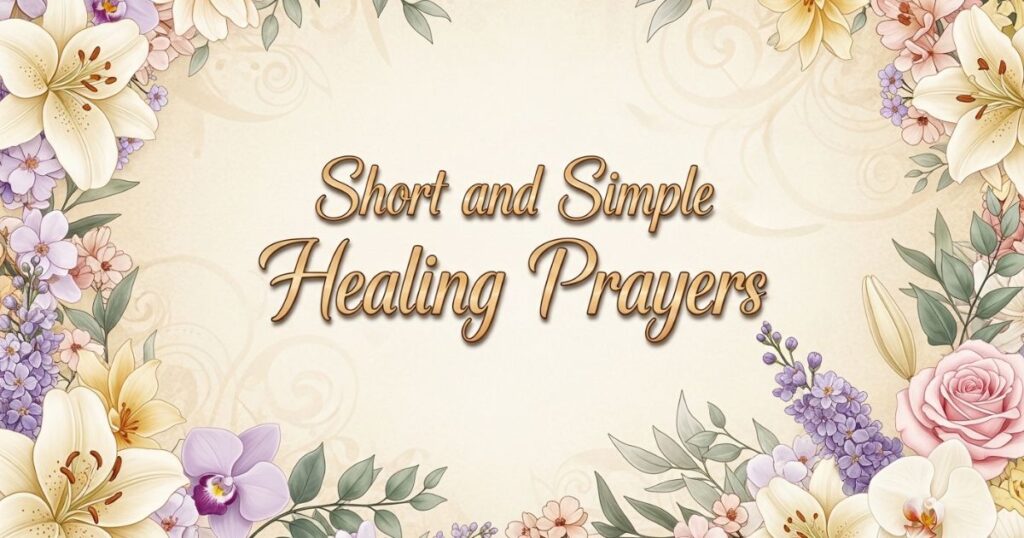 Short and Simple Healing Prayers