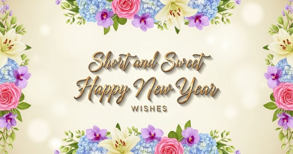 Short and Sweet Happy New Year Wishes