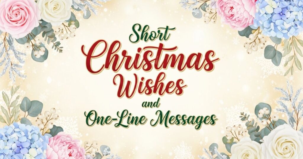Short Christmas Wishes and One-Line Messages