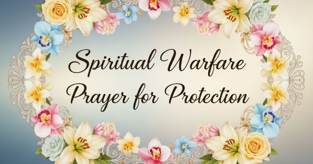 Spiritual Warfare Prayer for Protection