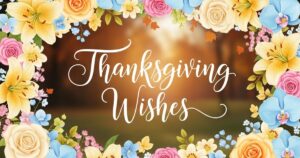 thanksgiving wishes