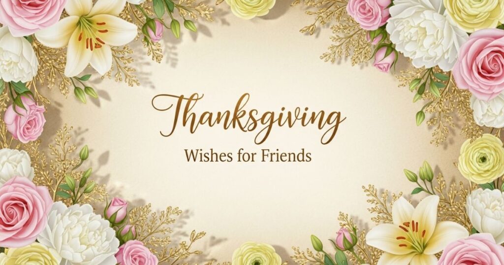 Thanksgiving Wishes for Friends