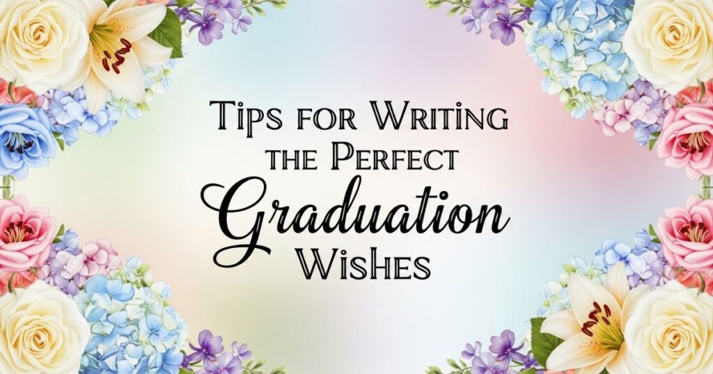 Tips for Writing the Perfect Graduation Wishes