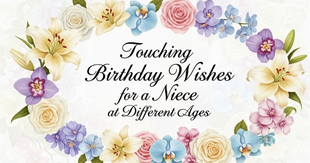 Touching Birthday Wishes for Niece at Different Ages