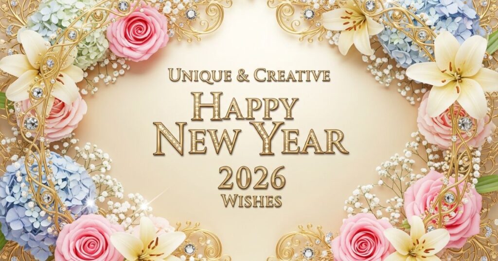 Unique & Creative Happy New Year 2026 Wishes