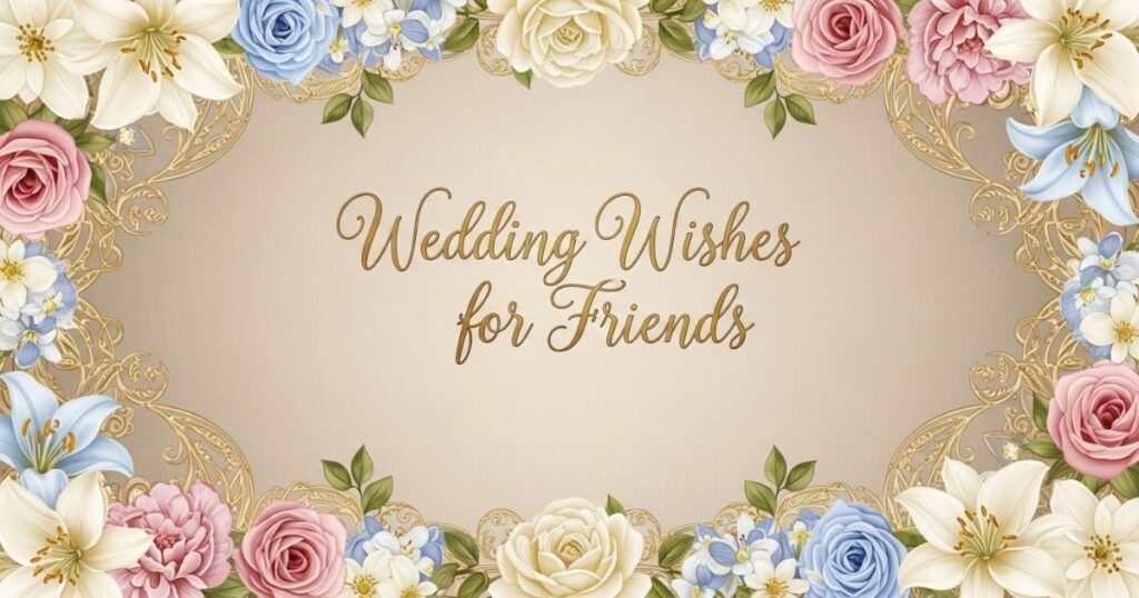 Wedding Wishes for Friends