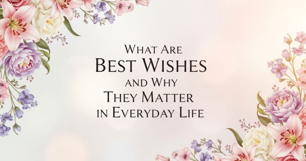 What Are Best Wishes and Why They Matter in Everyday Life