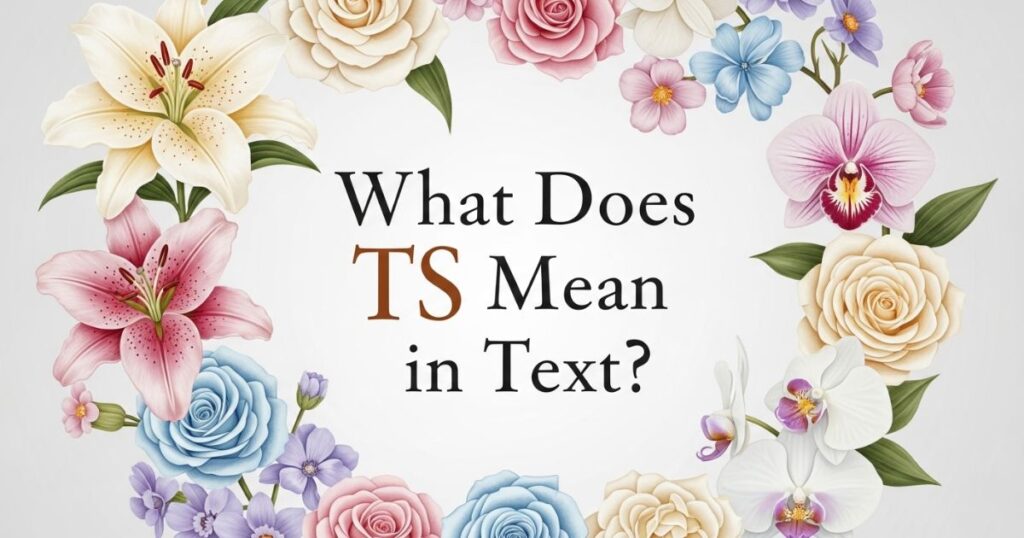 What Does TS Mean in Text?