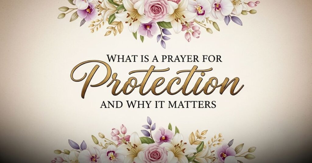 What is a Prayer for Protection and Why It Matters