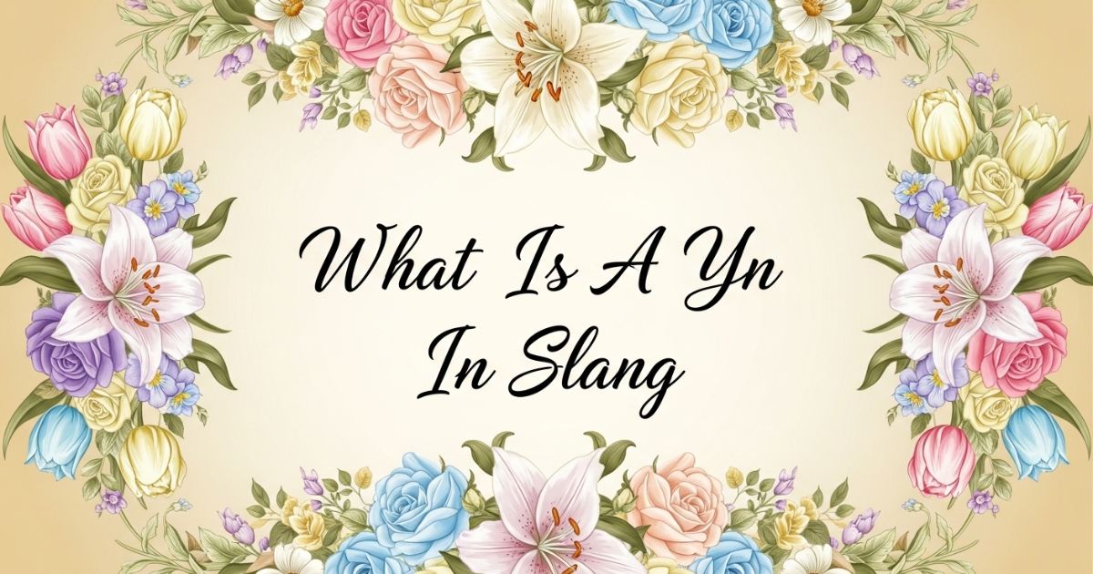 What Is A Yn In Slang  