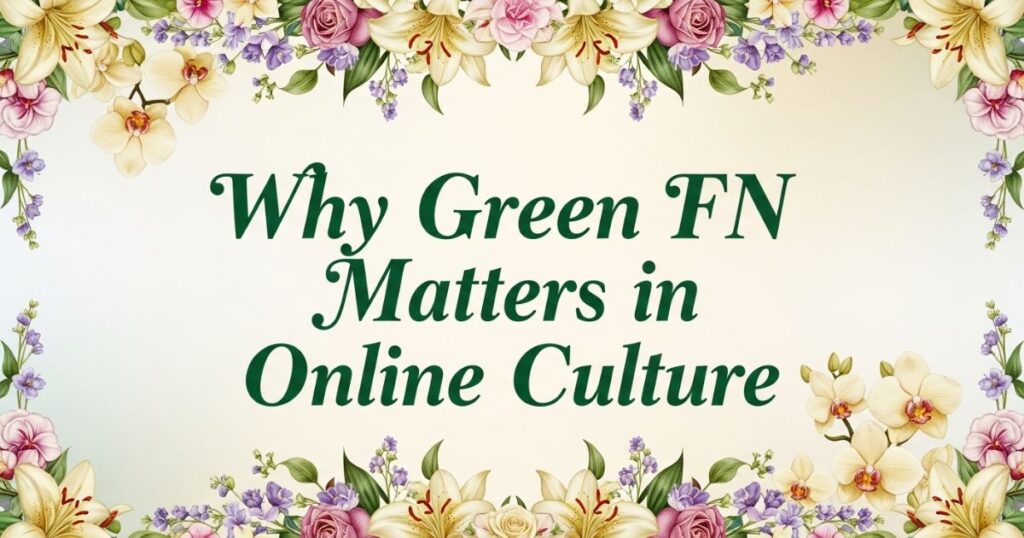 Why Green FN Matters in Online Culture