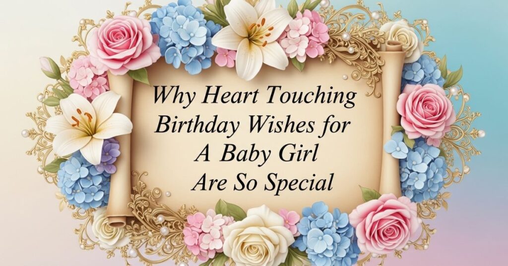 Why Heart Touching Birthday Wishes for Baby Girl Are So Special