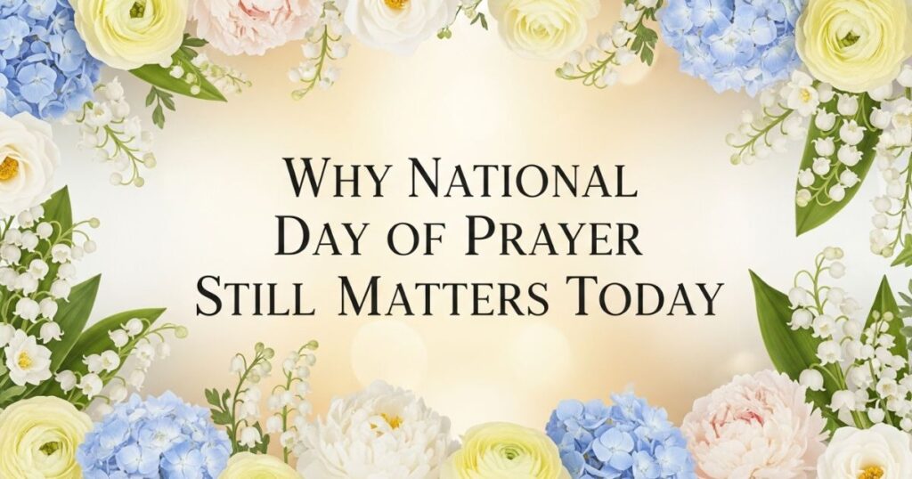 Why National Day of Prayer Still Matters Today