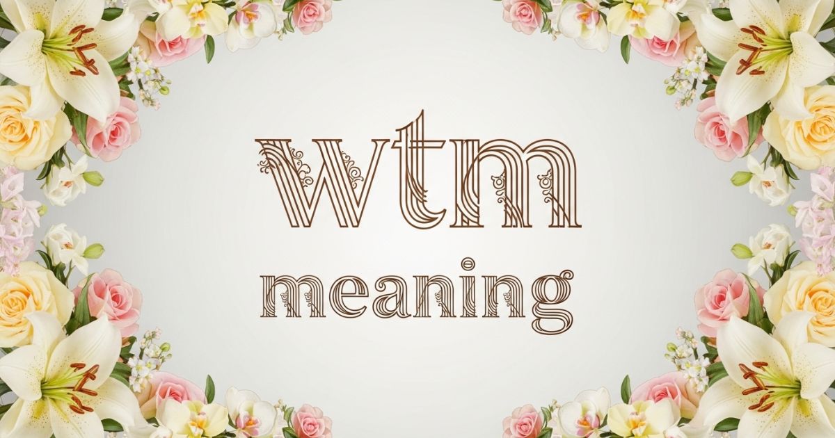 wtm meaning   