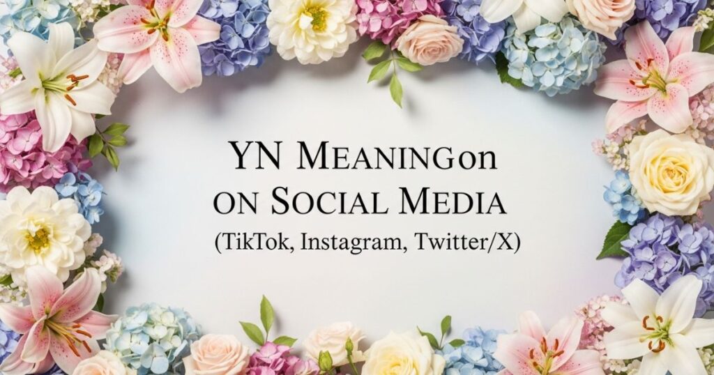 YN Meaning on Social Media (TikTok, Instagram, Twitter/X)