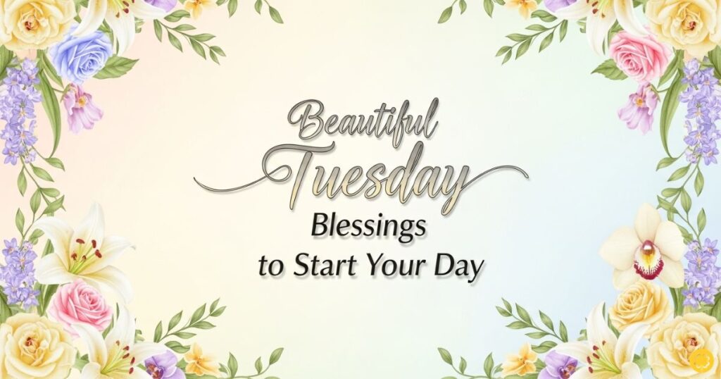 Beautiful Tuesday Blessings to Start Your Day