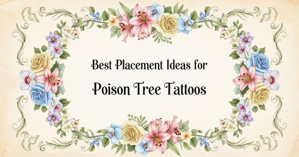 Best Placement Ideas for Poison Tree Tattoos