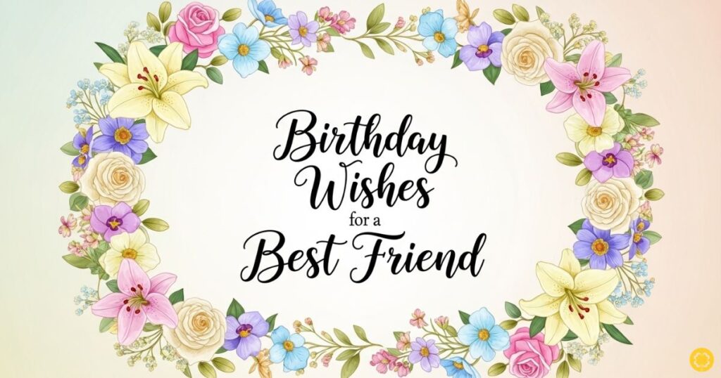 Birthday Wishes for a Best Friend