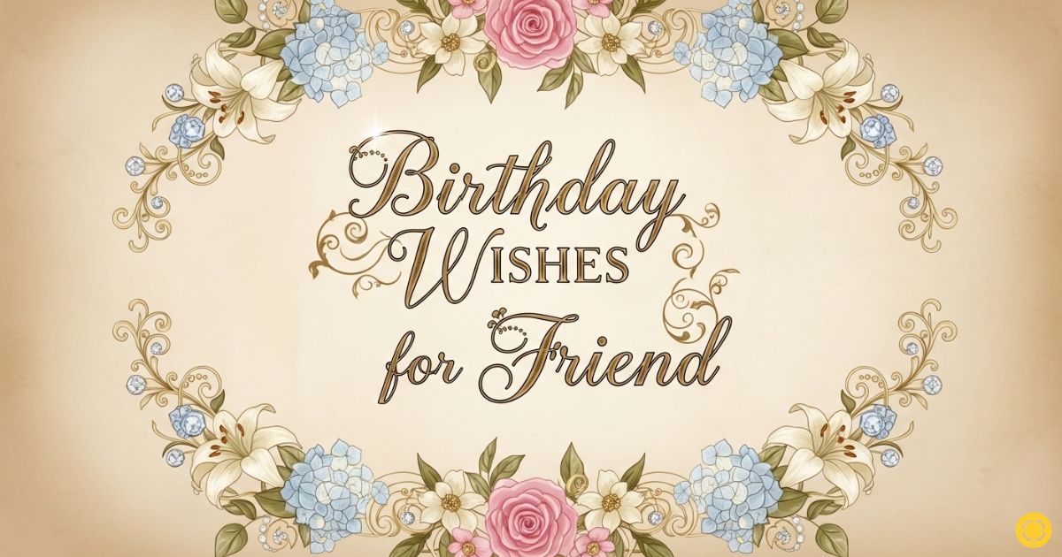 birthday wishes for friend