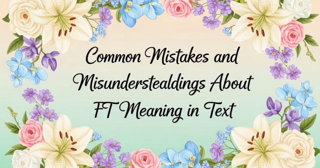 Common Mistakes and Misunderstandings About FT Meaning in Text