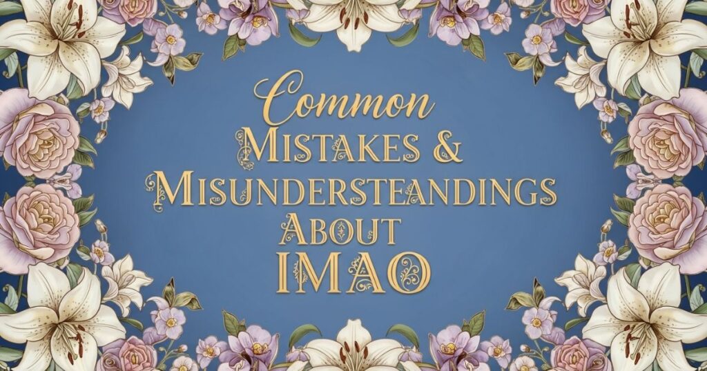 Common Mistakes & Misunderstandings About IMAO