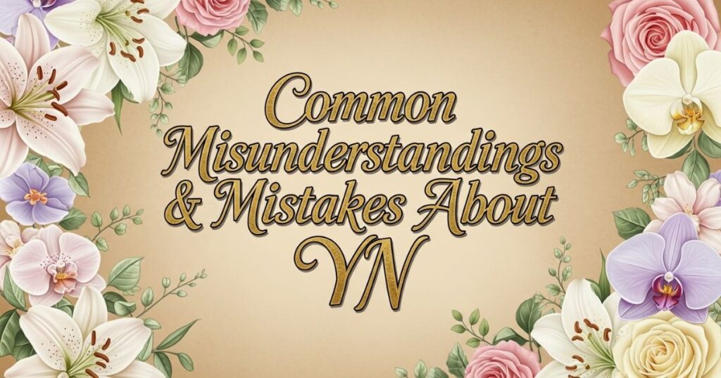 Common Misunderstandings & Mistakes About YN
