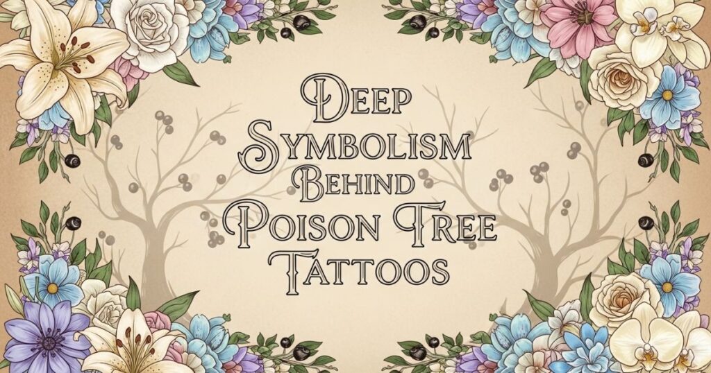 Deep Symbolism Behind Poison Tree Tattoos