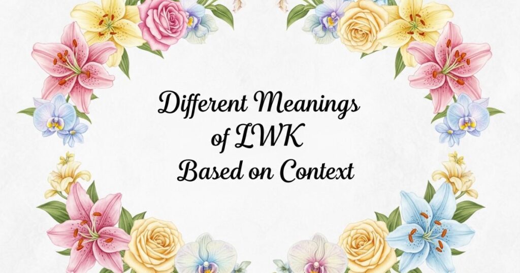 Different Meanings of LWK Based on Context