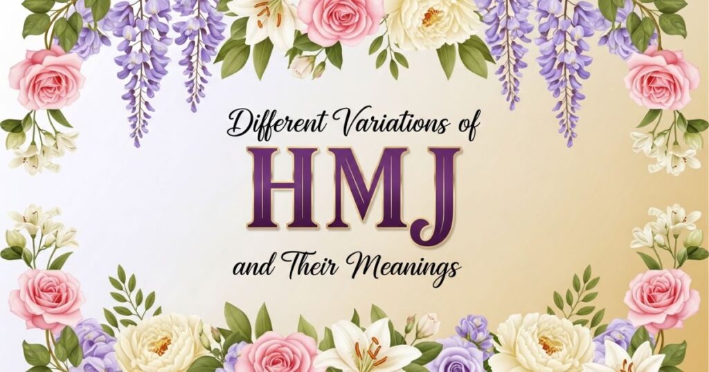 Different Variations of HMJ and Their Meanings