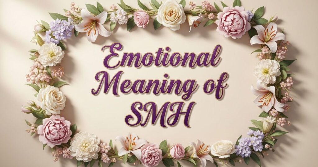 Emotional Meaning of SMH