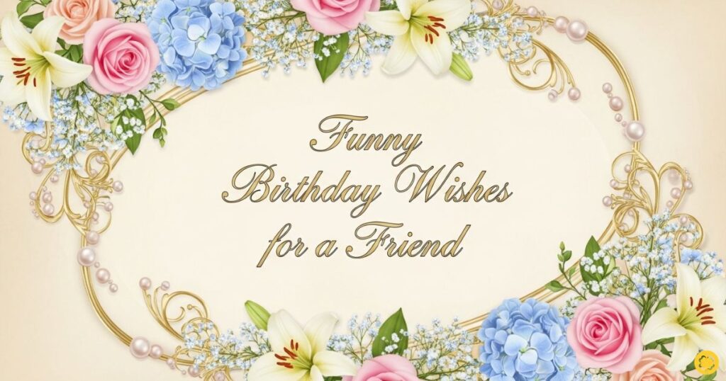 Funny Birthday Wishes for a Friend
