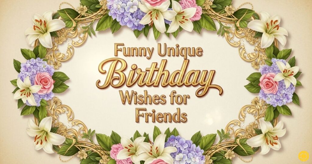 Funny Unique Birthday Wishes for Friends