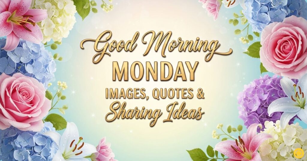 Good Morning Monday Images, Quotes & Sharing Ideas