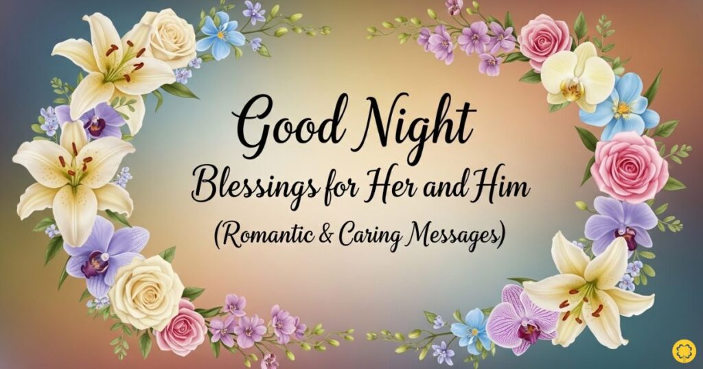 Good Night Blessings for Her and Him (Romantic & Caring Messages)