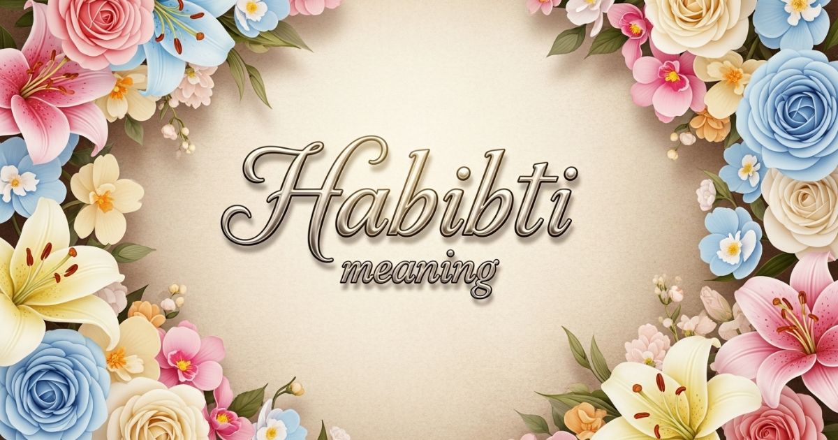 habibti meaning