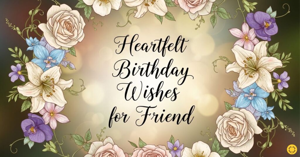 Heartfelt Birthday Wishes for Friend