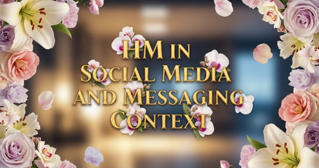 HM in Social Media and Messaging Context