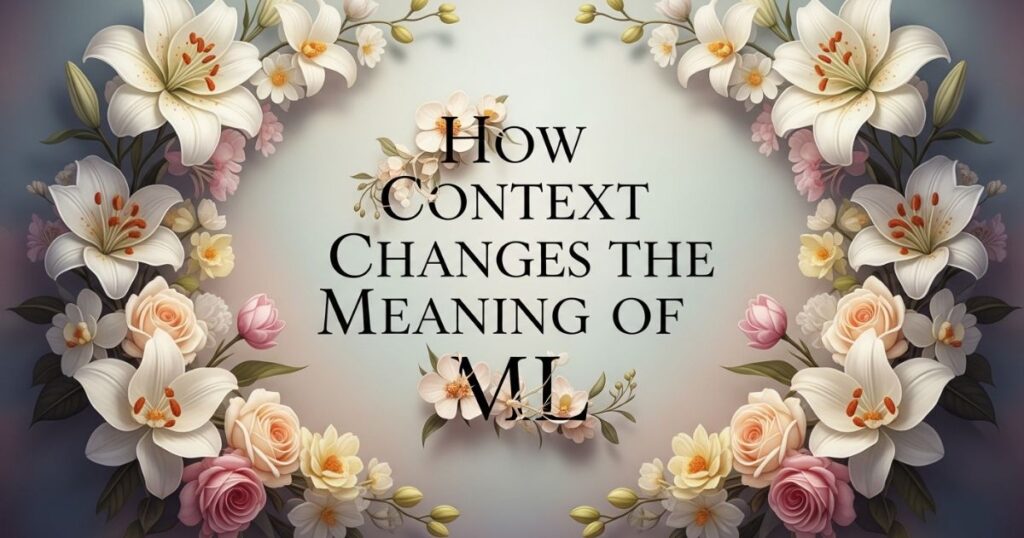 How Context Changes the Meaning of ML
