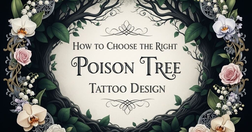 How to Choose the Right Poison Tree Tattoo Design