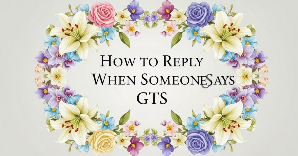 How to Reply When Someone Say s GTS